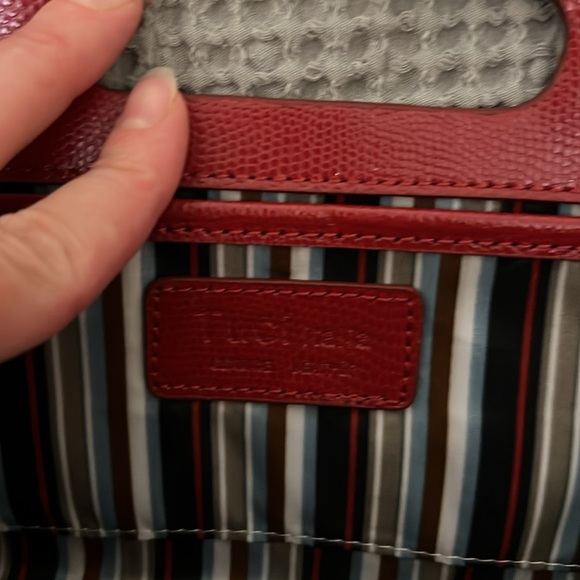 TUCI Italia genuine leather clutch, shoulder bag - Picture 6 of 7